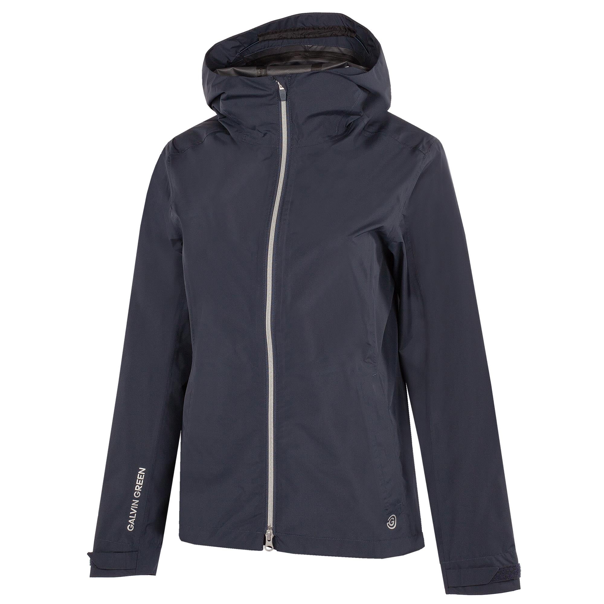 Galvin Green Andrea Dryvr Pertex Ladies Waterproof Golf Jacket Navy